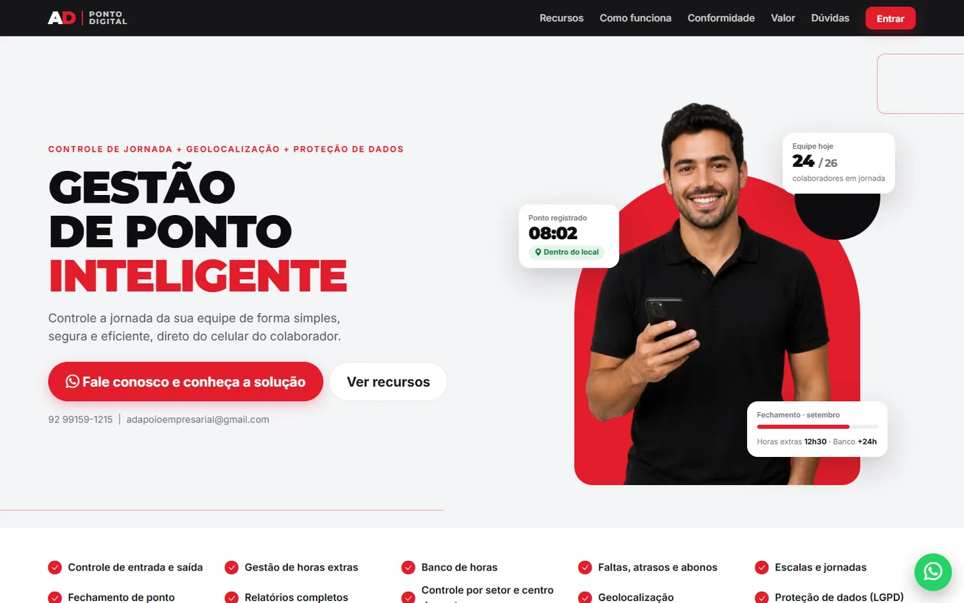 Site do AD Ponto